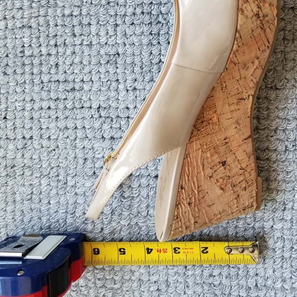 Marc Fisher Patent Leather Slingbacks - Picture 2 of 2